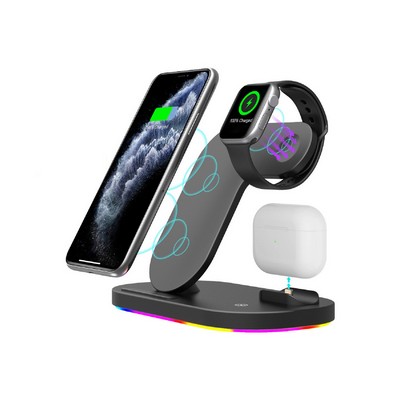 Z7 15W Fast Wireless Charger Phone Stand