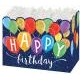 Large Birthday Balloons Theme Gift Basket Box