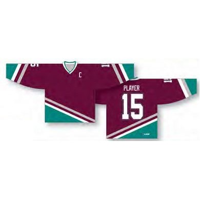 Anaheim Ducks NHL Inspired Hockey Jersey