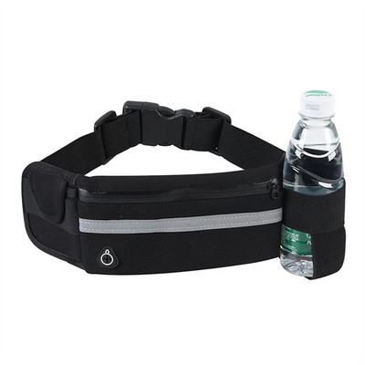 Sports Fanny Pack with Water Bottle Holder