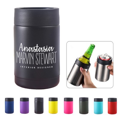 12oz Stainless Steel Can Cooler