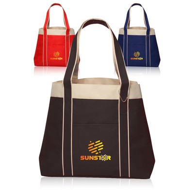 Donna Polyester Tote Bags