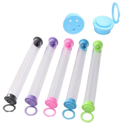 Eco Friendly Tube-Shaped Travel Toothbrush Case with Ventilation Holes
