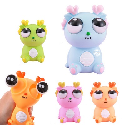 Squeeze Pop-eyed Dragon Squishy Toys for Stress Relief