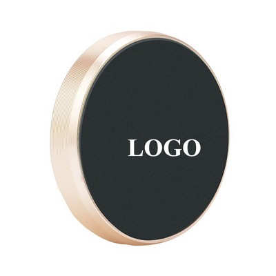 Round Aluminum Magnetic Phone Stand