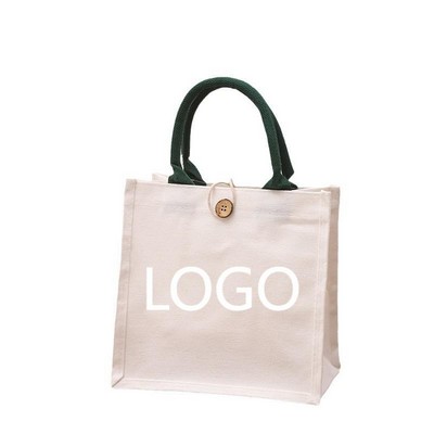 Custom Logo Tote Canvas Bag