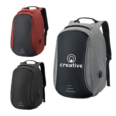 Antisplash Travel Backpack W/ USB Port