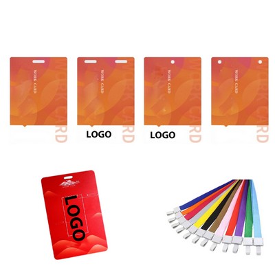 PVC ID Working Badge Card