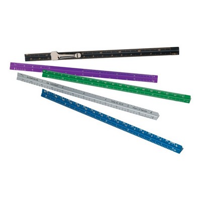12" ALUMICRAFTER Deckled-Edge Ruler & Straight Edge Cutting tool