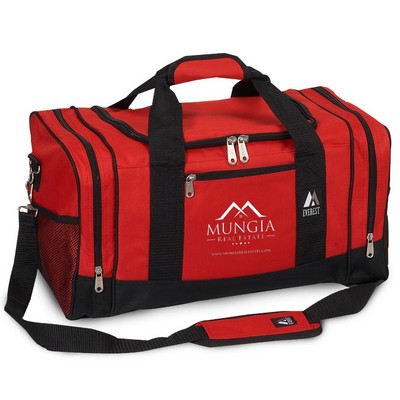 Everest Red/Black Sporty Duffel Gear Bag