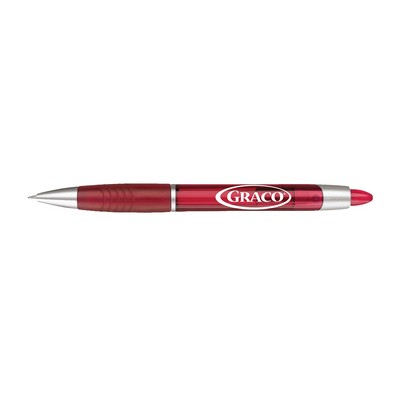Papermate Element Translucent Cranberry Red Ballpoint Pen