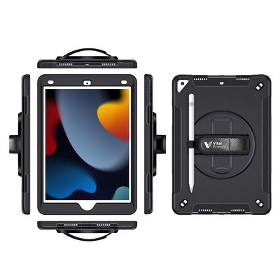 iPad® 10.2" 2019/ 2021 Adjustable Handstrap Rugged Case