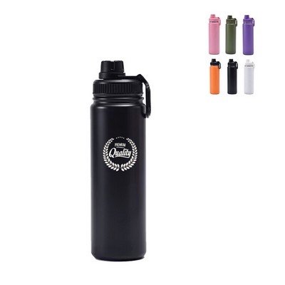 40 oz. Vacuum Insulated Water Bottle Sports Bottle With Carrying Handle