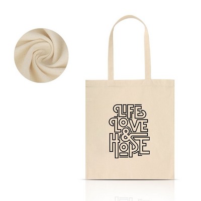5oz Cotton Natural Convention Tote Bag ( 14.5'' X 16'' )