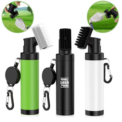 Golf Club Cleaner Brush Water Spray