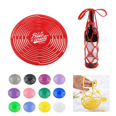 Multi-Functional Silicone Wine Bottle Carrier