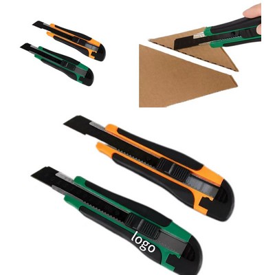 Utility Knife with Sharp Black Blade