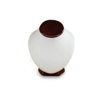 Large Short Wood Neck Form Stand