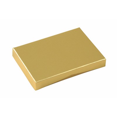 Gold Metallic Presentation Pop-Up Gift Card Box