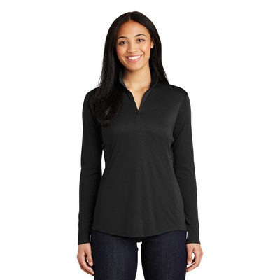 Sport-Tek® Ladies' PosiCharge® Competitor™ 1/4 Zip Pullover Shirt