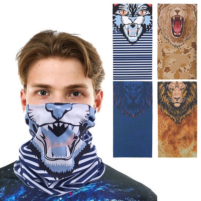Unisex Elastic Magic Neck Gaiter Kerchiefs Headbands