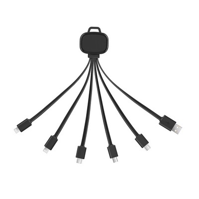 6-in-1 Flashing Charging Cable