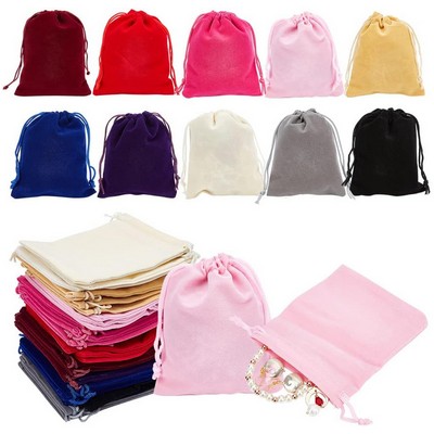 Velvet Pouch Bag