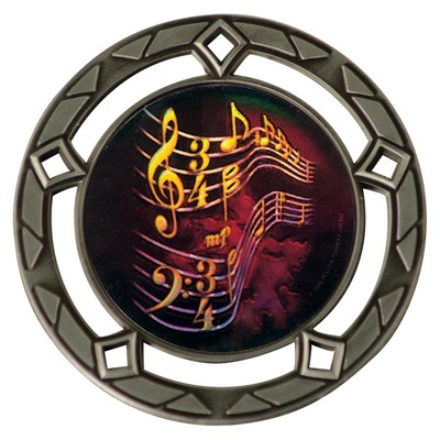 Titan Medal - Antique Silver, "