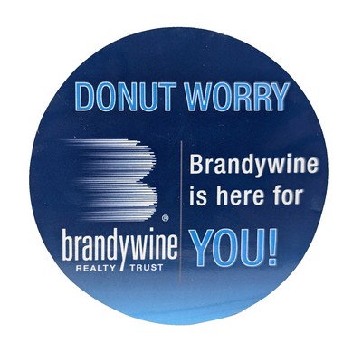 3" Round Vinyl UV