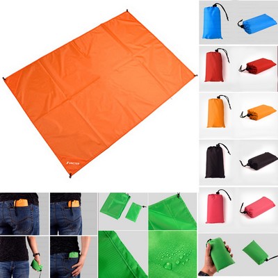 70.92 x 78.8 inch Large Sand Free Beach Mat Pocket Blanket