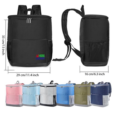Insulated Cooler Backpack Outdoor Leak Proof Backpack Cooler 30 Cans