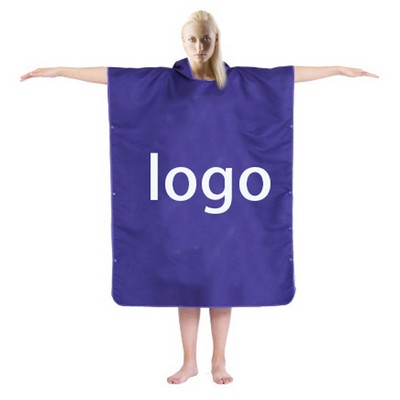 Beach Hooded Robe For Swim