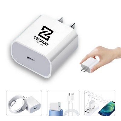 USB C Wall 20W Fast Charger