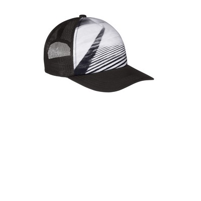 Port Authority Photo Real Snapback Trucker Cap