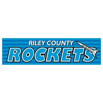 Bumper Sticker | Rectangle | 2 1/2" x 9 1/4" | White Vinyl