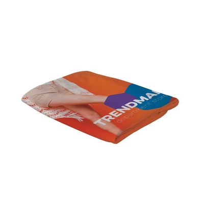 5' Straight Splash Wrap Graphic Panel (Block-Out)