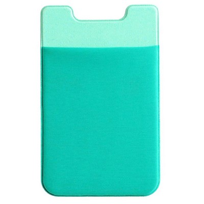 Elastic Fabric Credit Card Holder/Phone Wallet