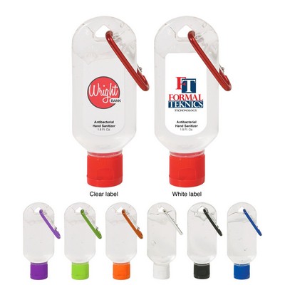 1.8 Oz. Hand Sanitizer With Carabiner