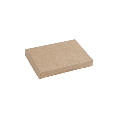 Presentation Pop-up Gift Card Box, 4-5/8'' x 3-3/8'' x 5/8'', Natural Kraft