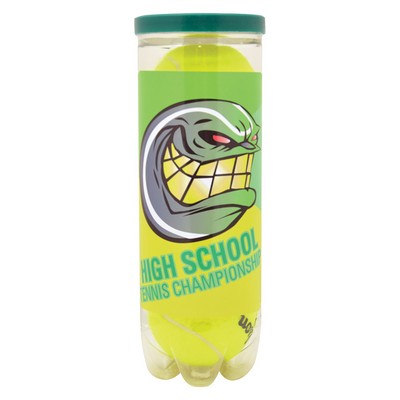 Wilson® Championship Tennis Balls w/ Full Can Wrap