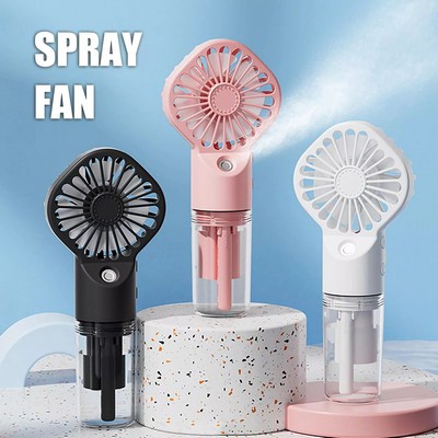 Powerful 2 in 1 Handheld Water Spray Fan with Humidifier