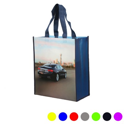 Sublimated Non-Woven Grocery Tote Bag