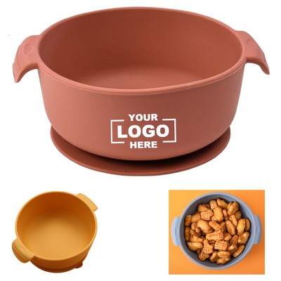Baby Suction Bowl Silicone Feeding Dish