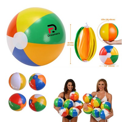 Rainbow Beach Balls