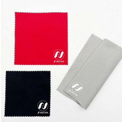 Microfiber Cloth 6 x 6 Inch W/ One Color Screen Printing