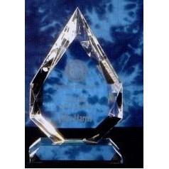 Small Legend Crystal Award (4¼" x 2 3/8" x 7") -