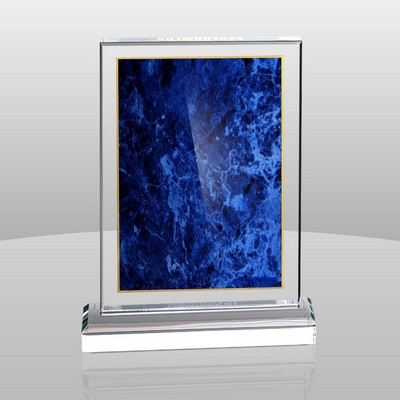 Blue Marble Print Award (7"x5"x2")