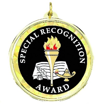 2 ¼" TM Series Academic Medal w/Special Recognition Mylar Insert