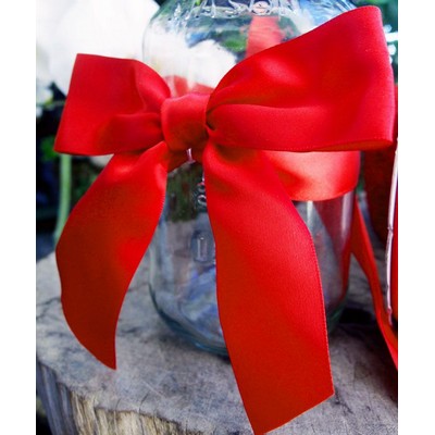 5" Pre-Tied Satin Bow