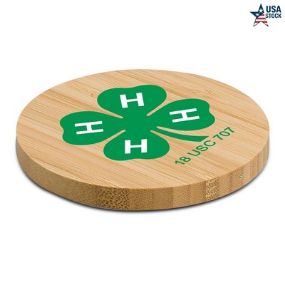 Bamboo Eco-Friendly 15W Wireless Charger